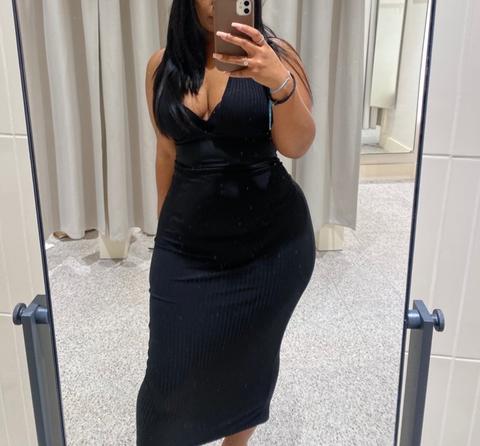 Hautenges Kleid Größe L