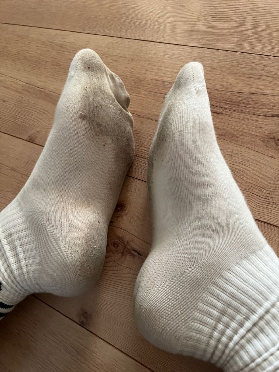 Getragene Damensocken Size M