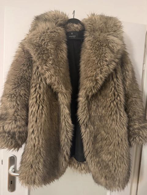 Stradivarius Stradivarius Felljacke Size L
