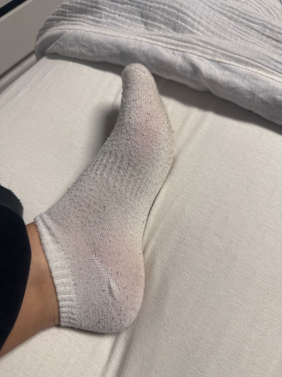 Getragene Socken und Fußbilder  Size 38
