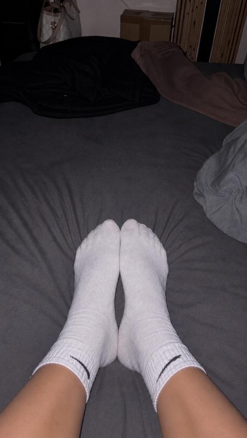 Nike Socken getragen Size XS