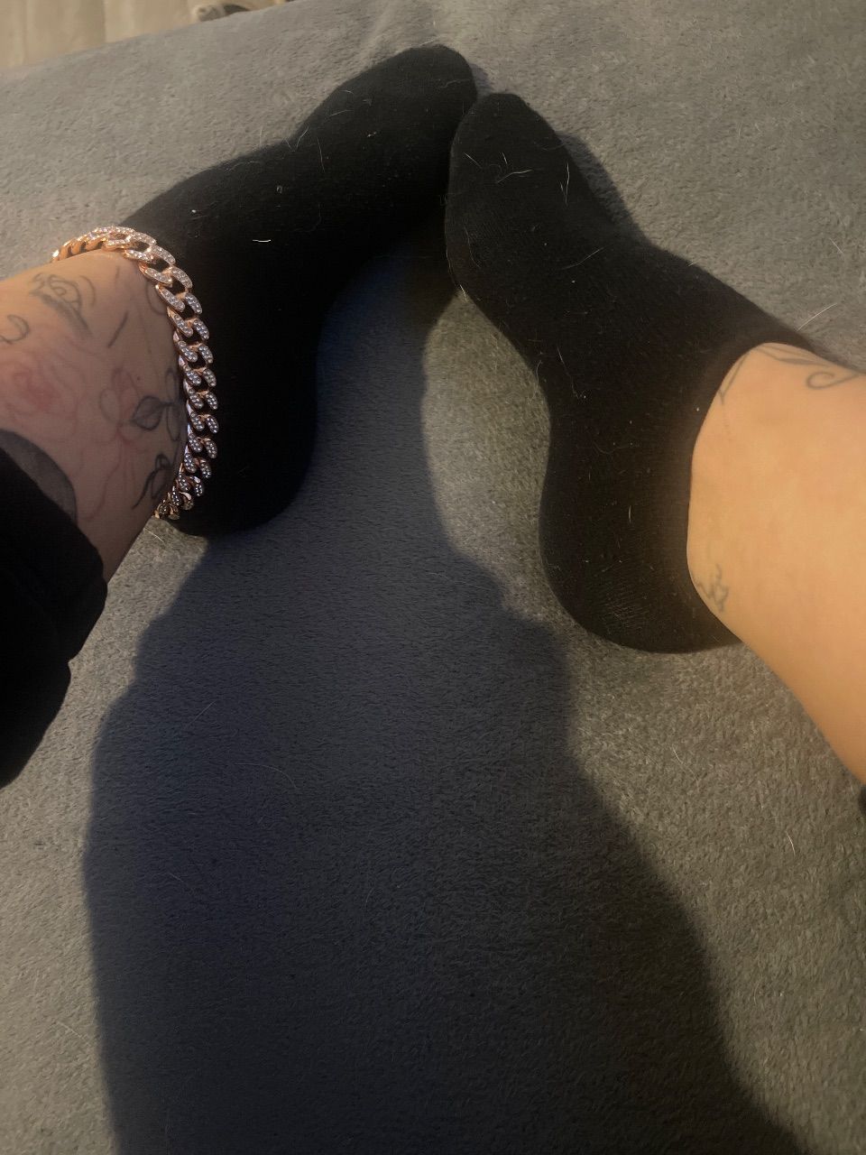 Getragene Socken  Size S