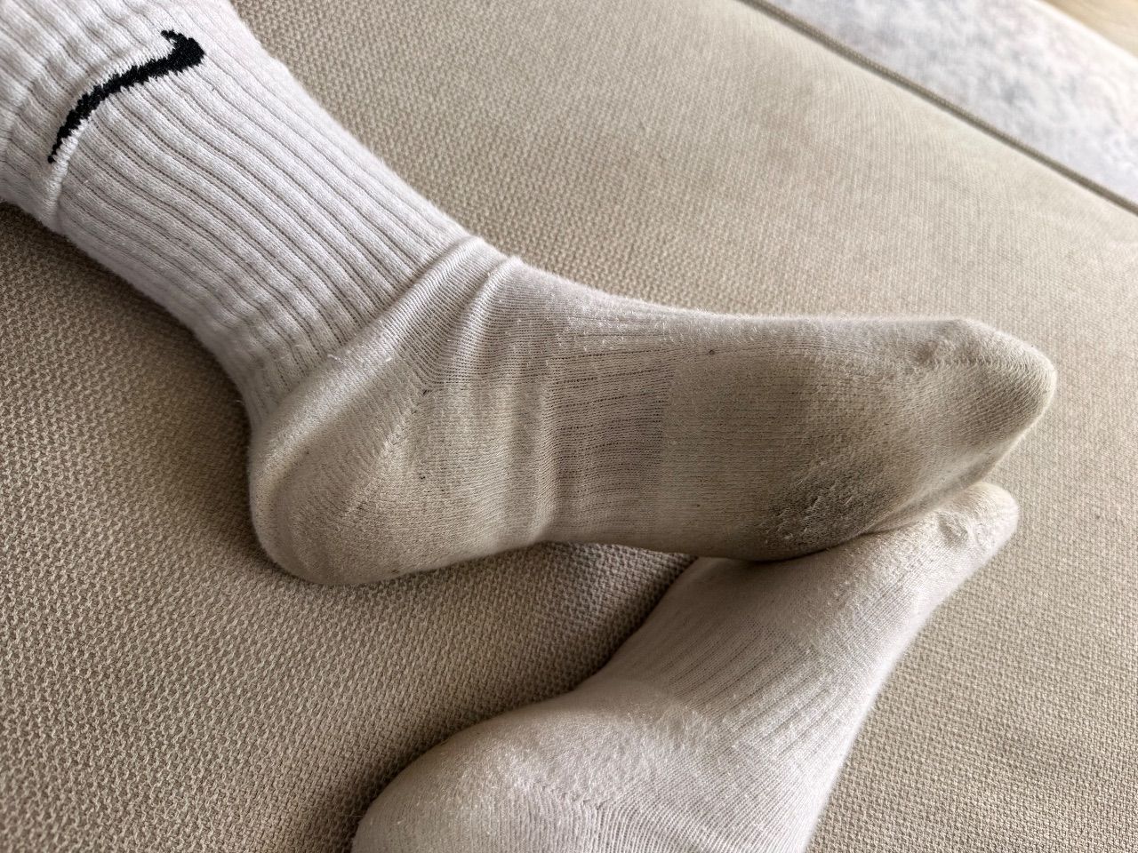Getragene Tennissocken  Size S