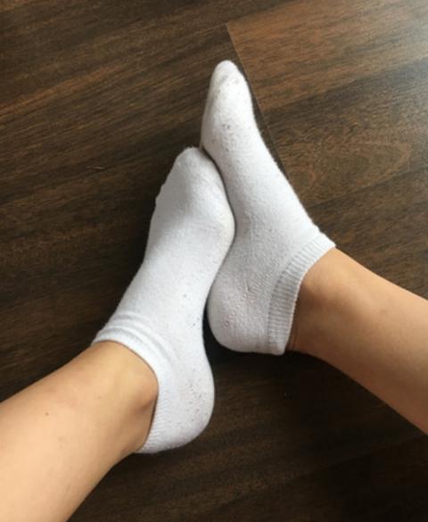 getragene Socken Size 36