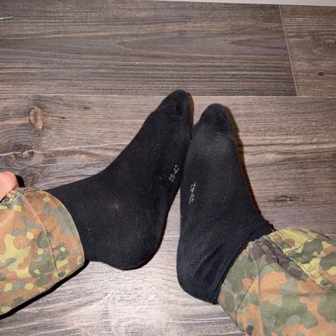 No name Getragene Socken Soldatin Size XS