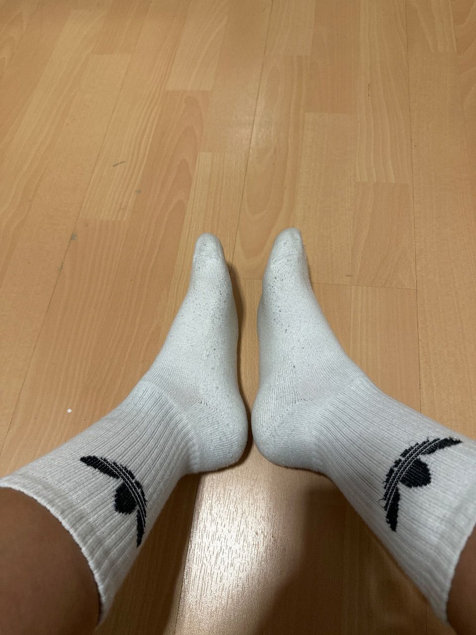 Getragene Socken 
