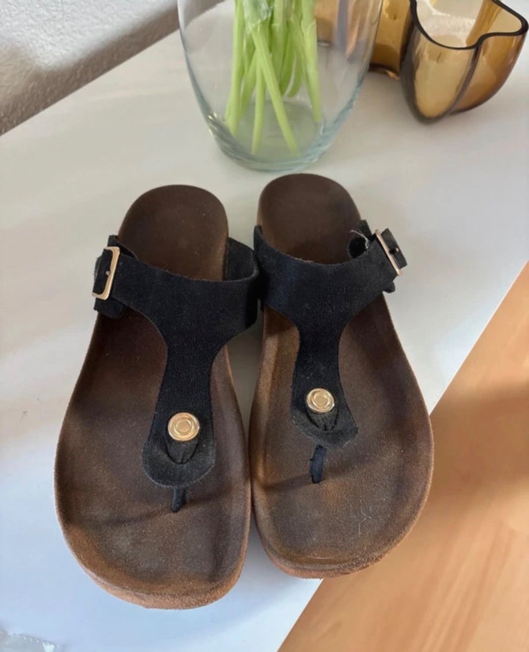 Ohne Marke getragene sommerschuhe Size 40