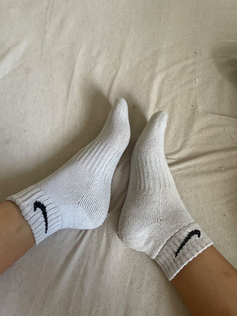  nike getragene Socken Size S
