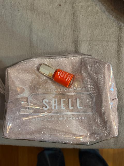 Miniso Kosmetiktasche und Nagellack von Miniso Set