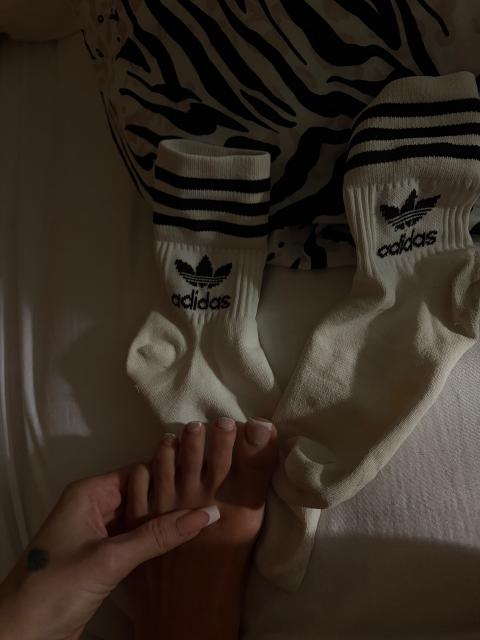 Adidas Getragene Socken Size 35