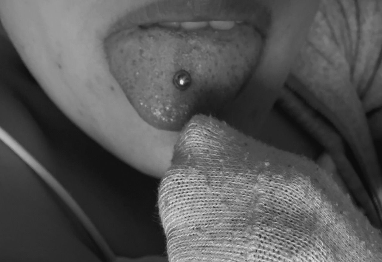 Zungenpiercing 