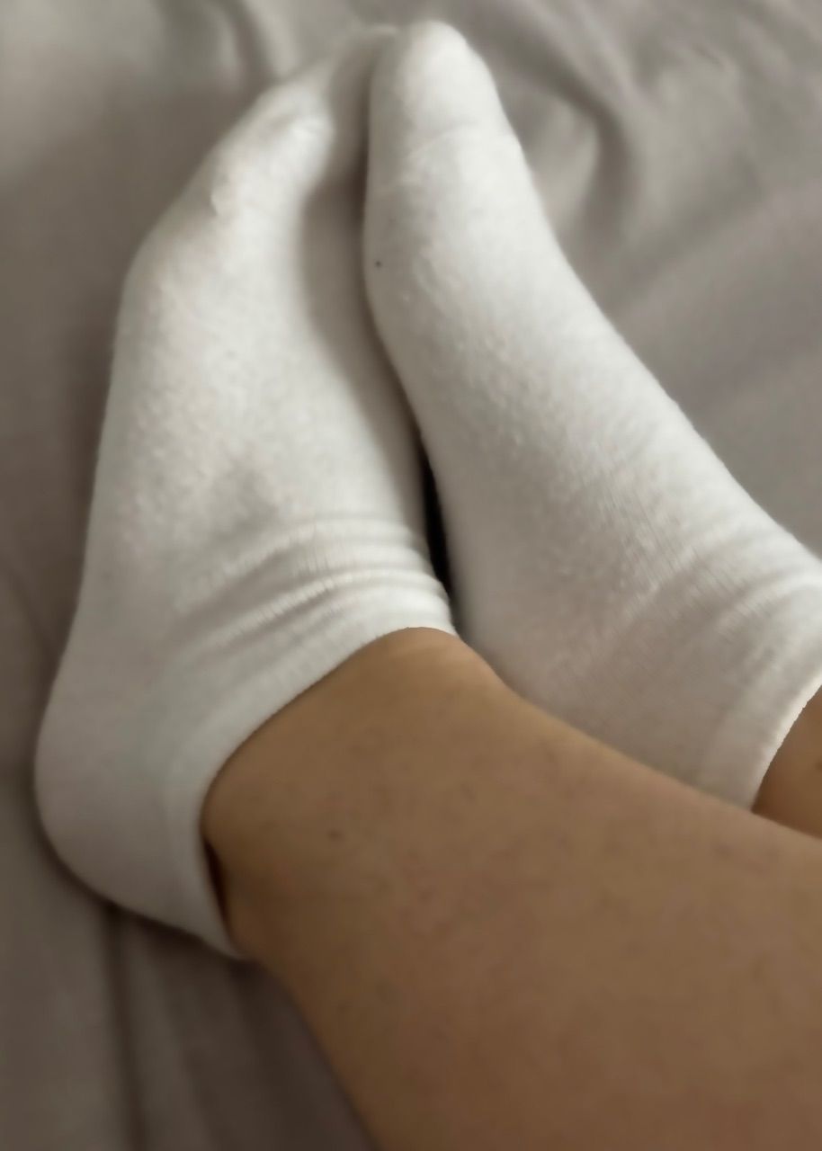 getragene Socken 