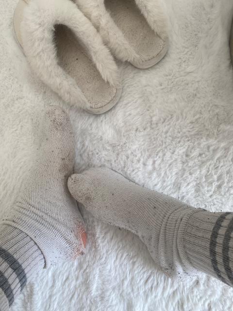 Ohne Marke Getragene Socken Size S