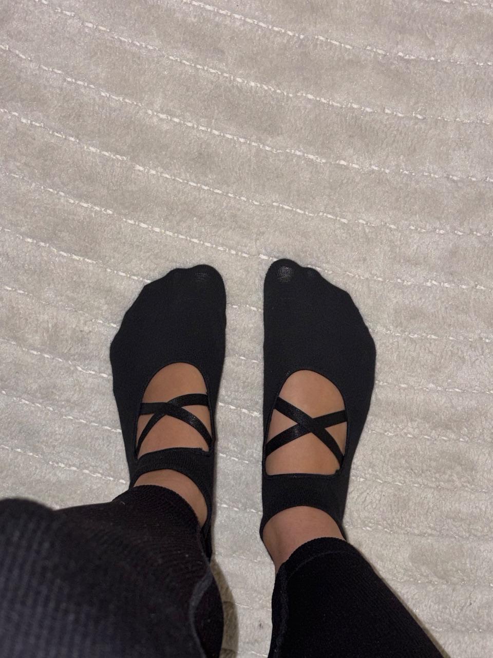 Getragene Joga Socken