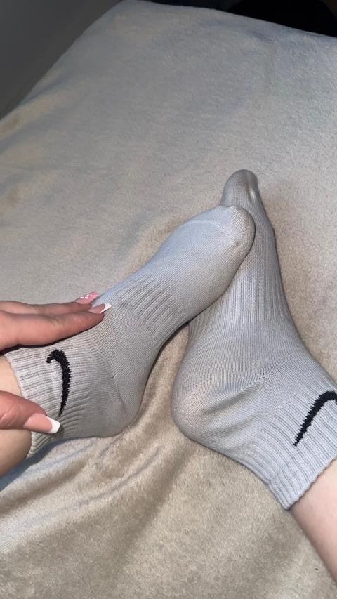 Nike Getragene Nike Damen Socken Size 34