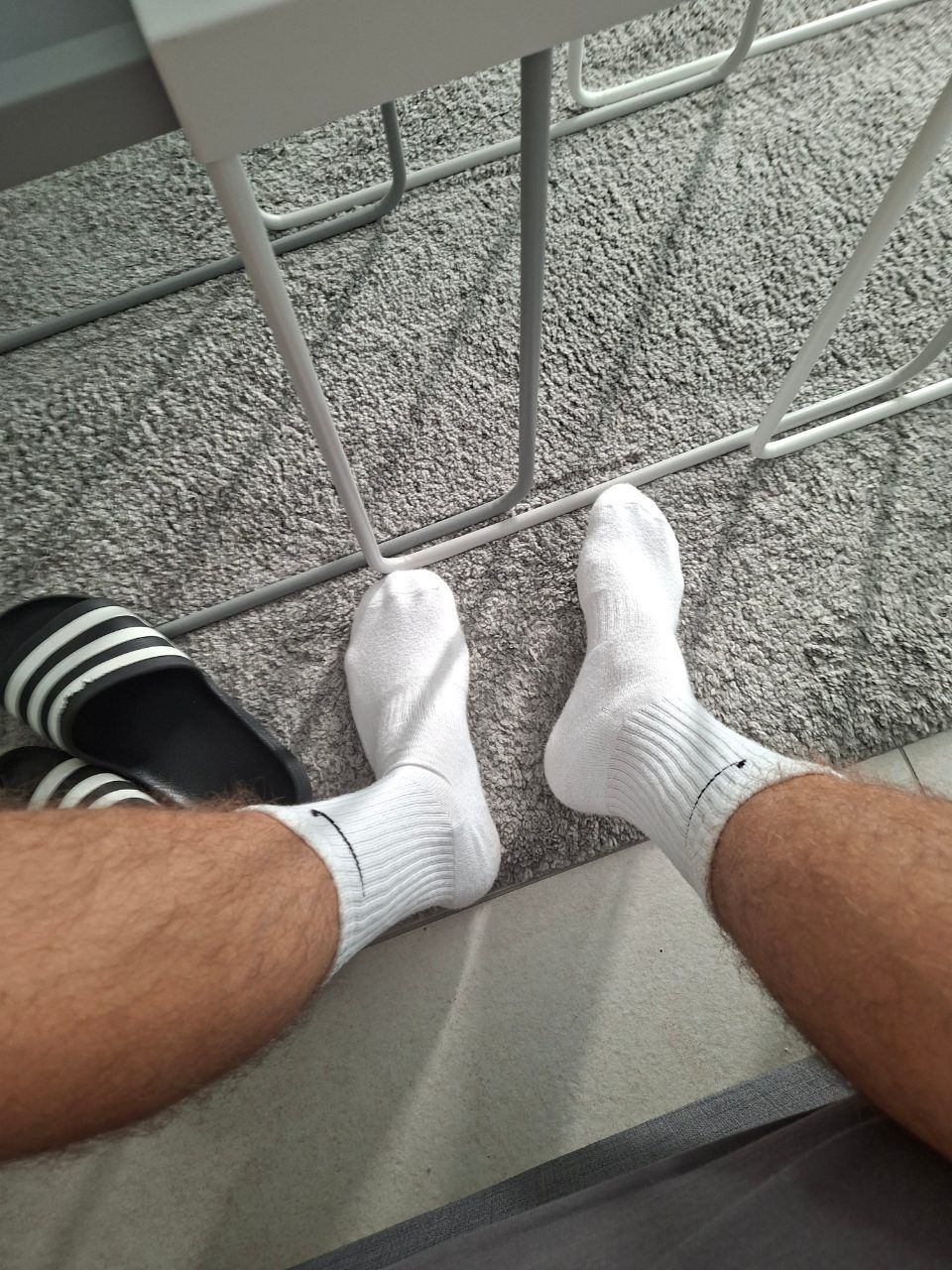 Nike Socken weiß Size M