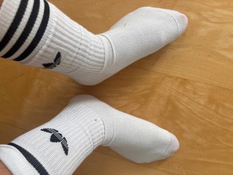Getragene Socken Size S