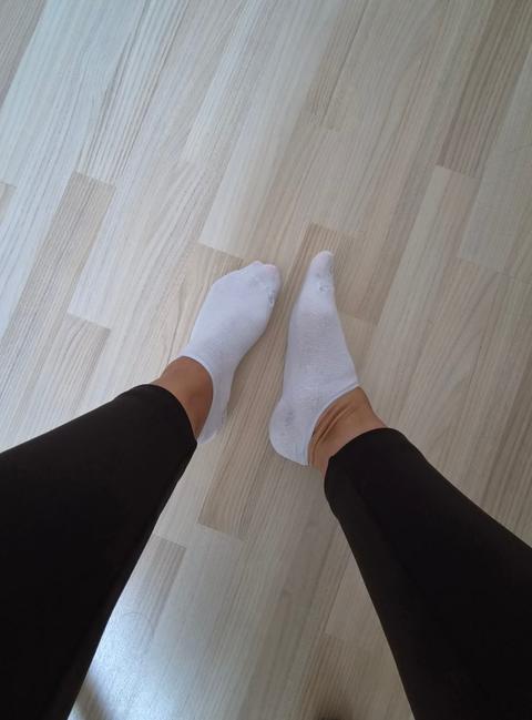 Ohne Marke Getragene Socken Size S