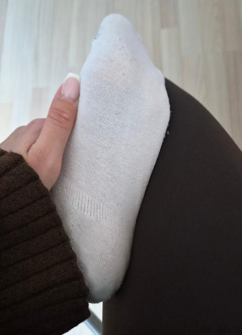 Ohne Marke Weiße Socken Size S