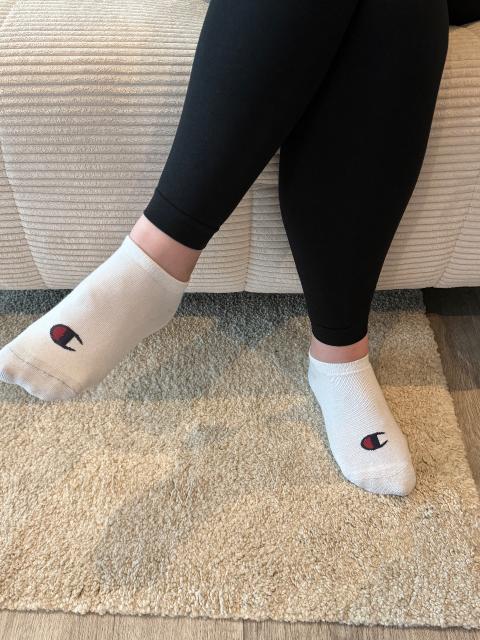 Champion getragene Sneakersocken Size 38