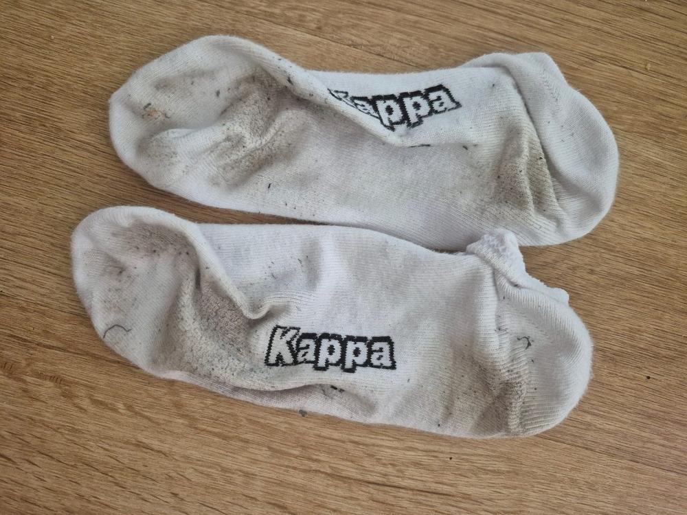 Sport Socken getragen