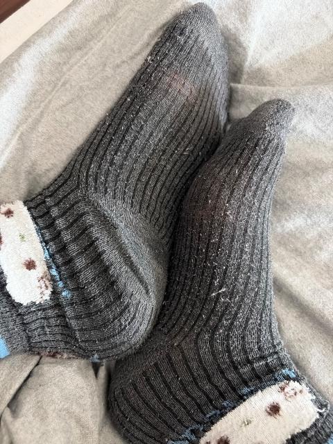 Ohne Marke Socken süß getragen Size M