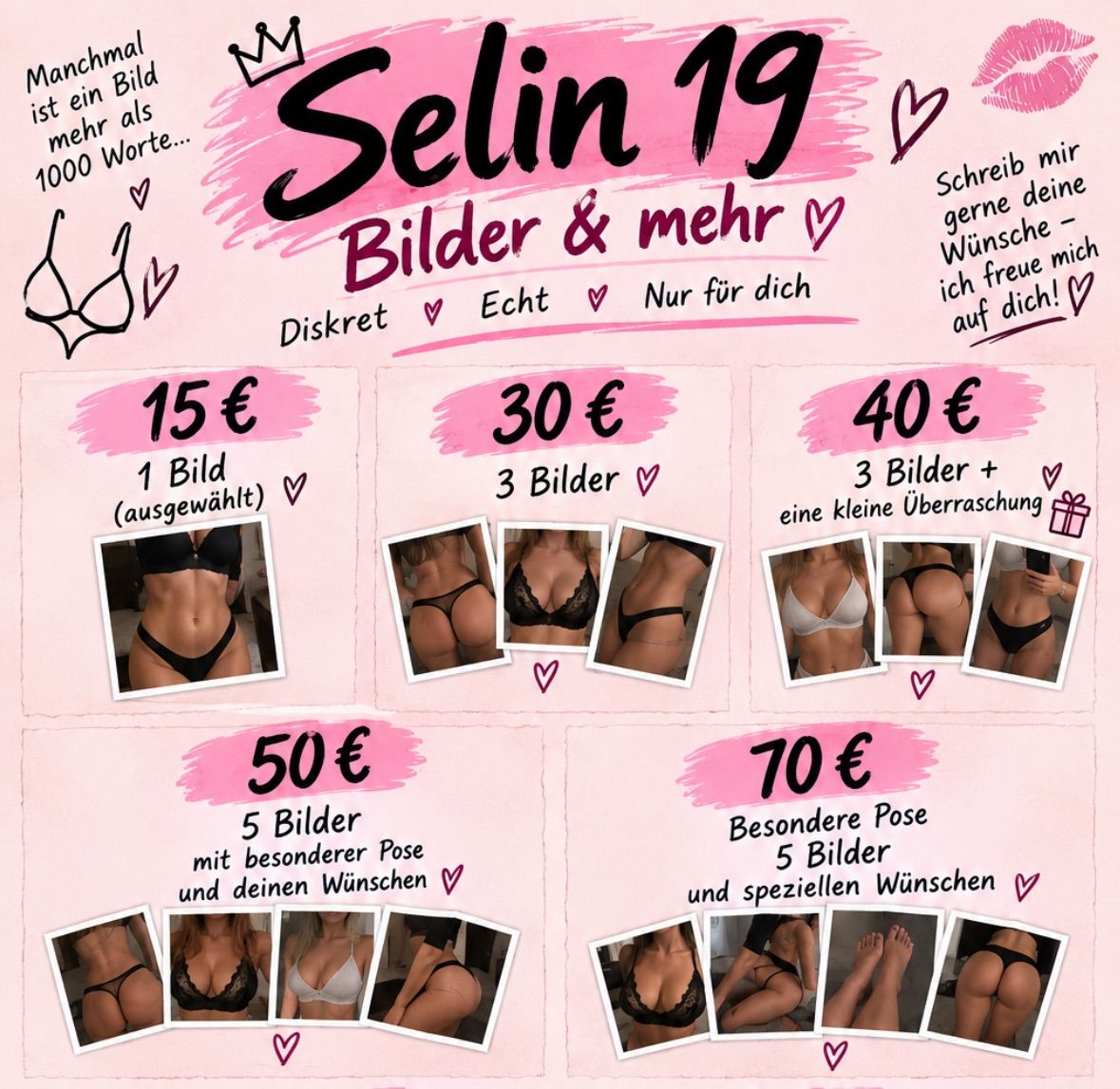 Selin 19 verkaufe Bilder 