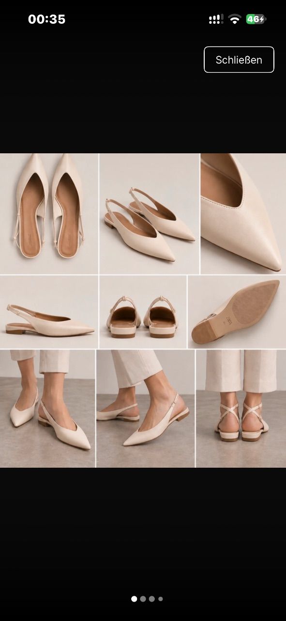 Pumps / Sandalen / Schuhe 39 beige