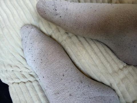 Ohne Marke Getragene Socken