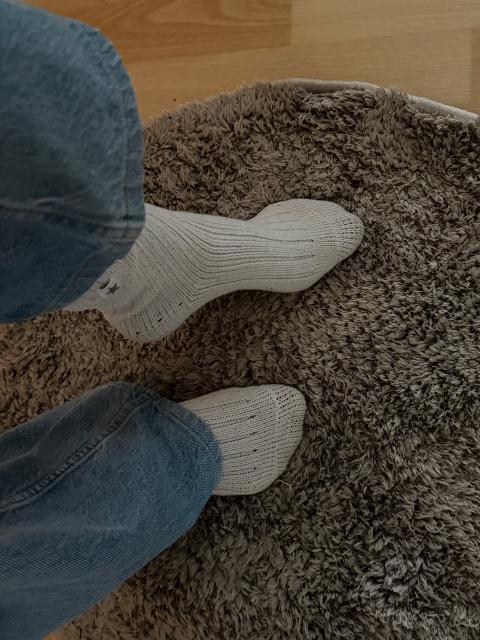 Getragene Socken Size XS