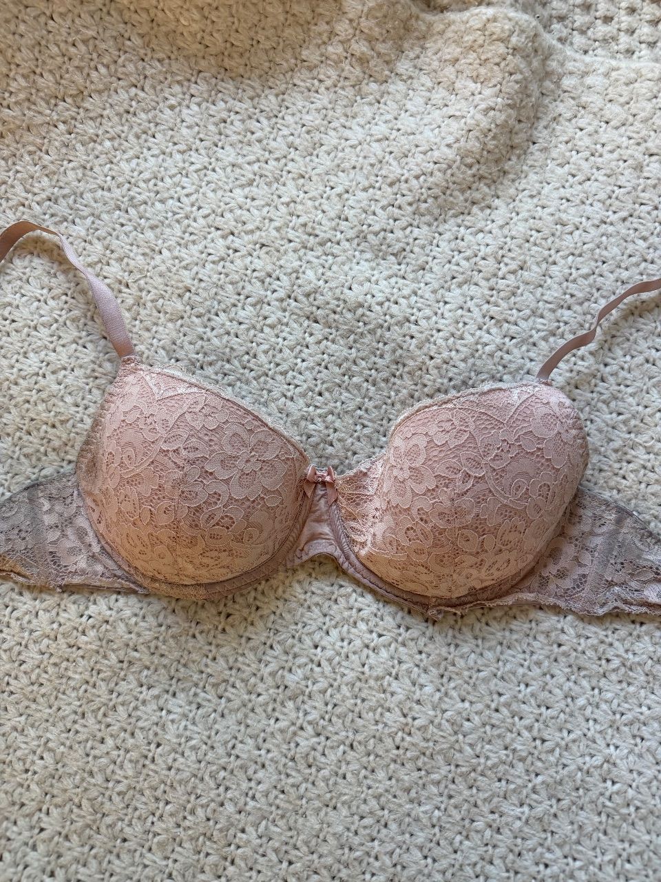 Hunkemöller  Rosa getragener Bh  Size L