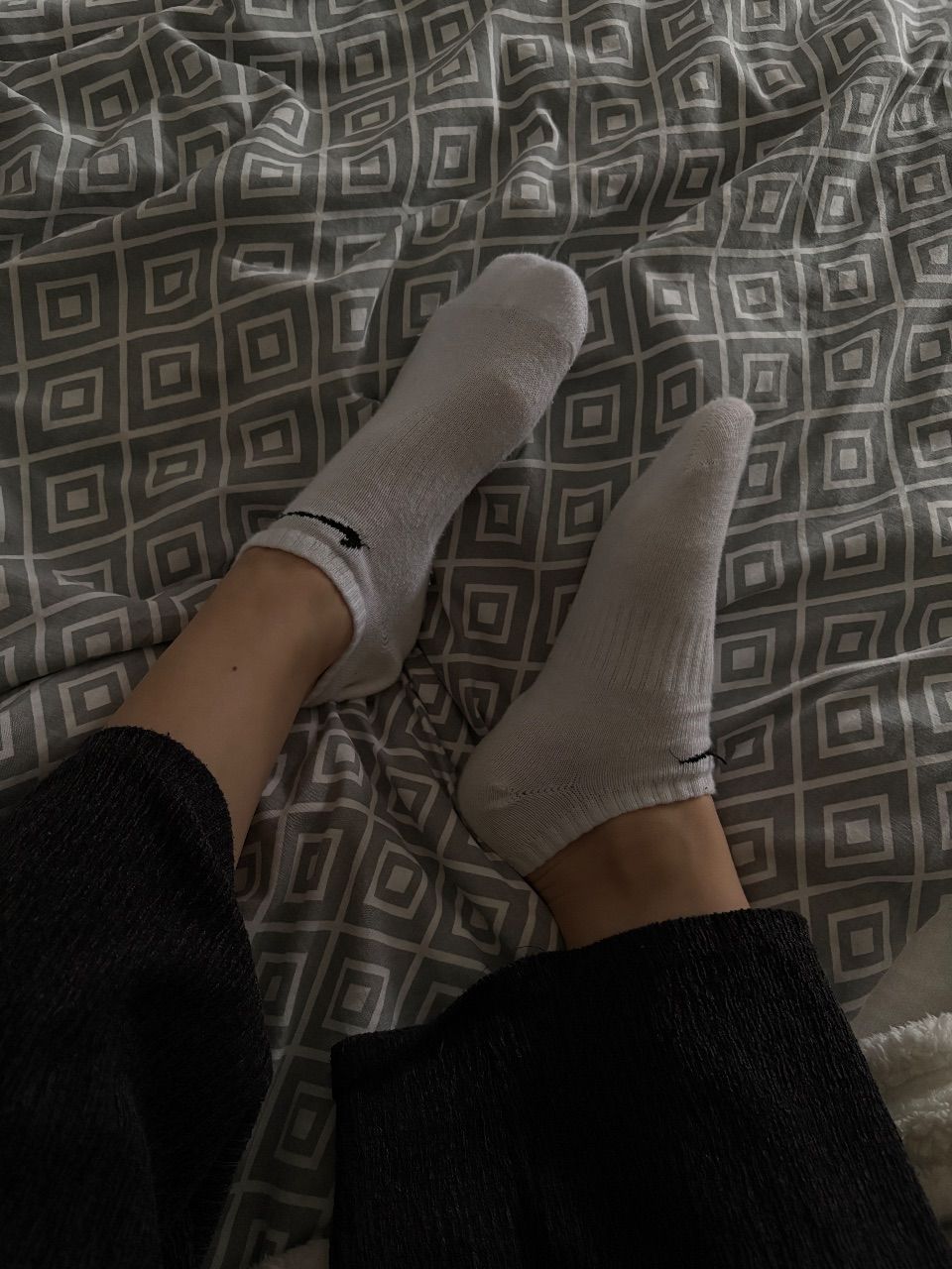 Nike Socken kurz weiß Size 39