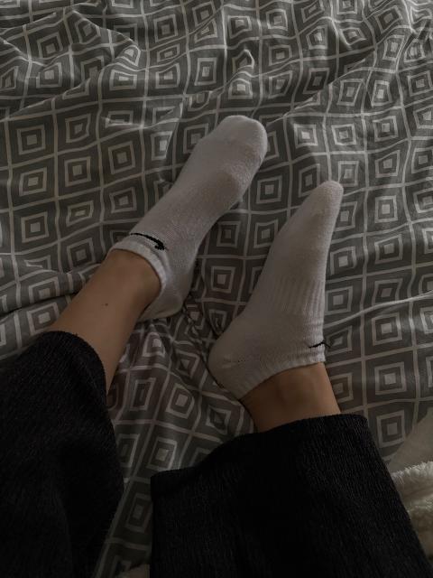 Nike Socken kurz weiß Size 39