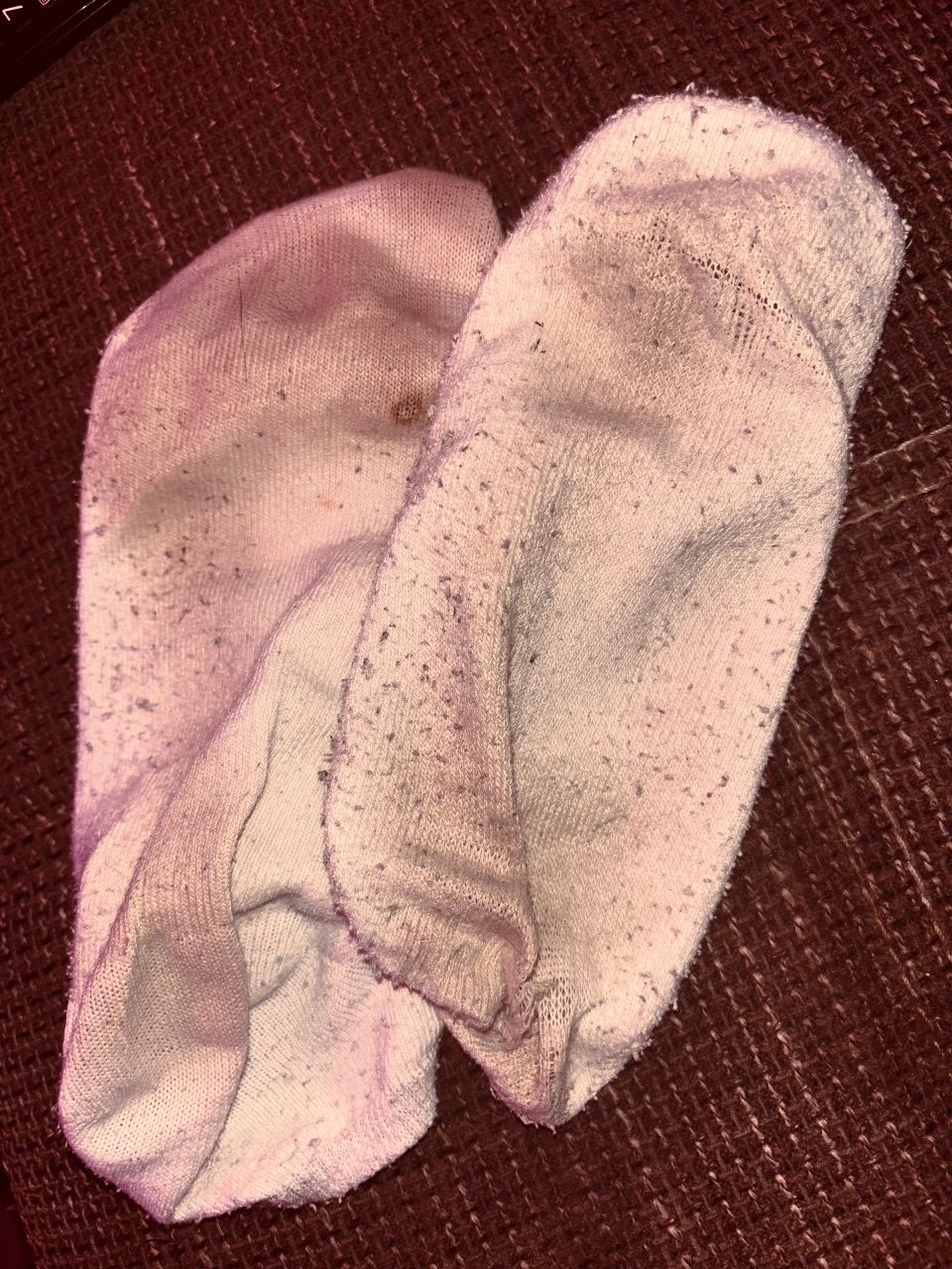 Socken getragen 