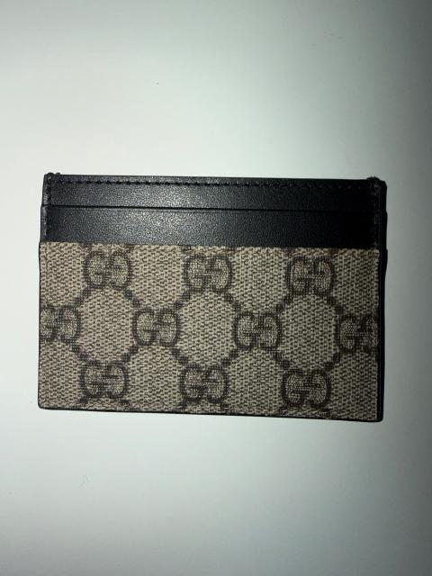 Gucci NEU! Original Gucci GG Supreme Cardholder / Kartenetui – mit Entrupy Zertifikat