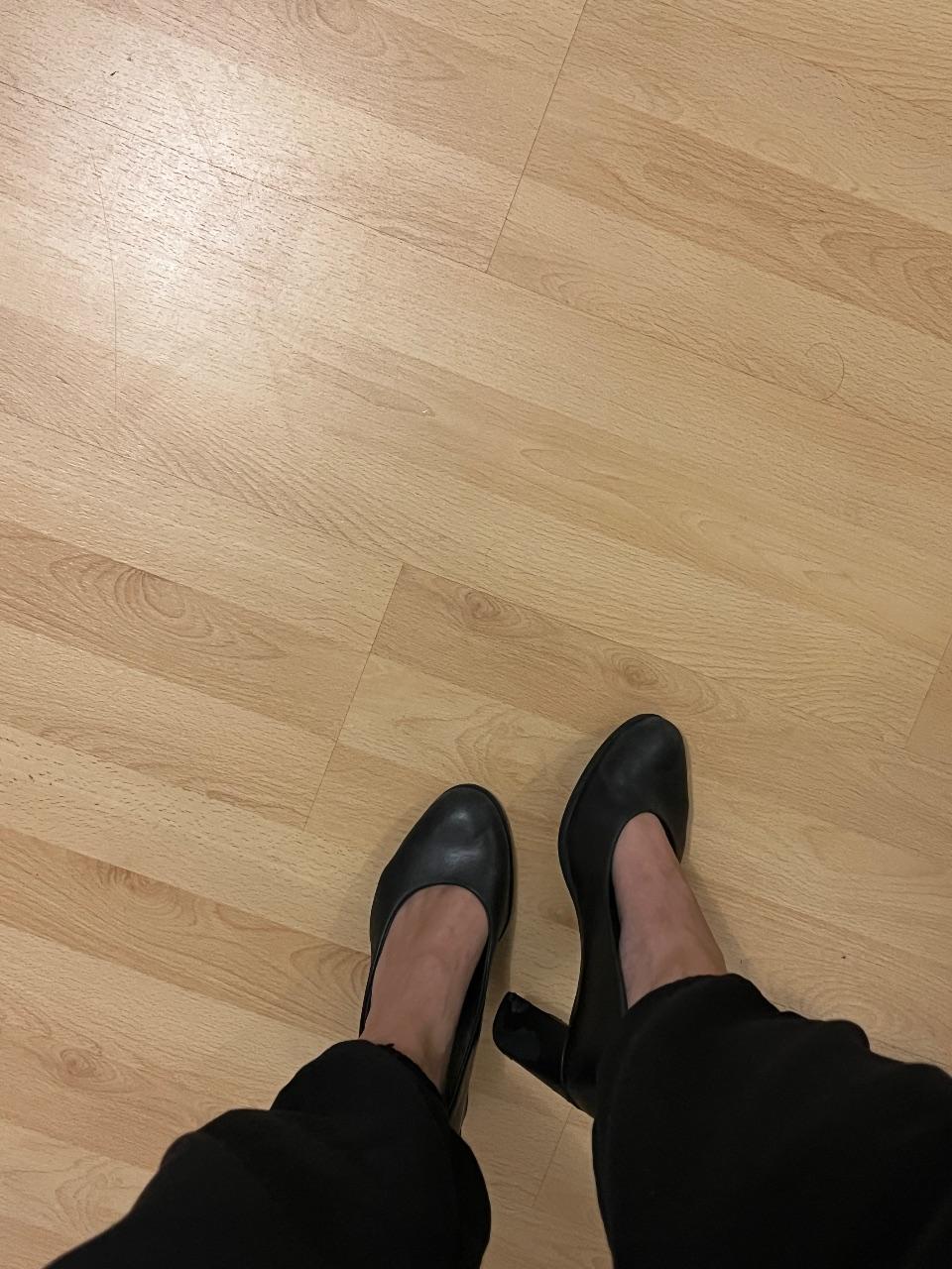 Pumps stewardess jahre lang getragen