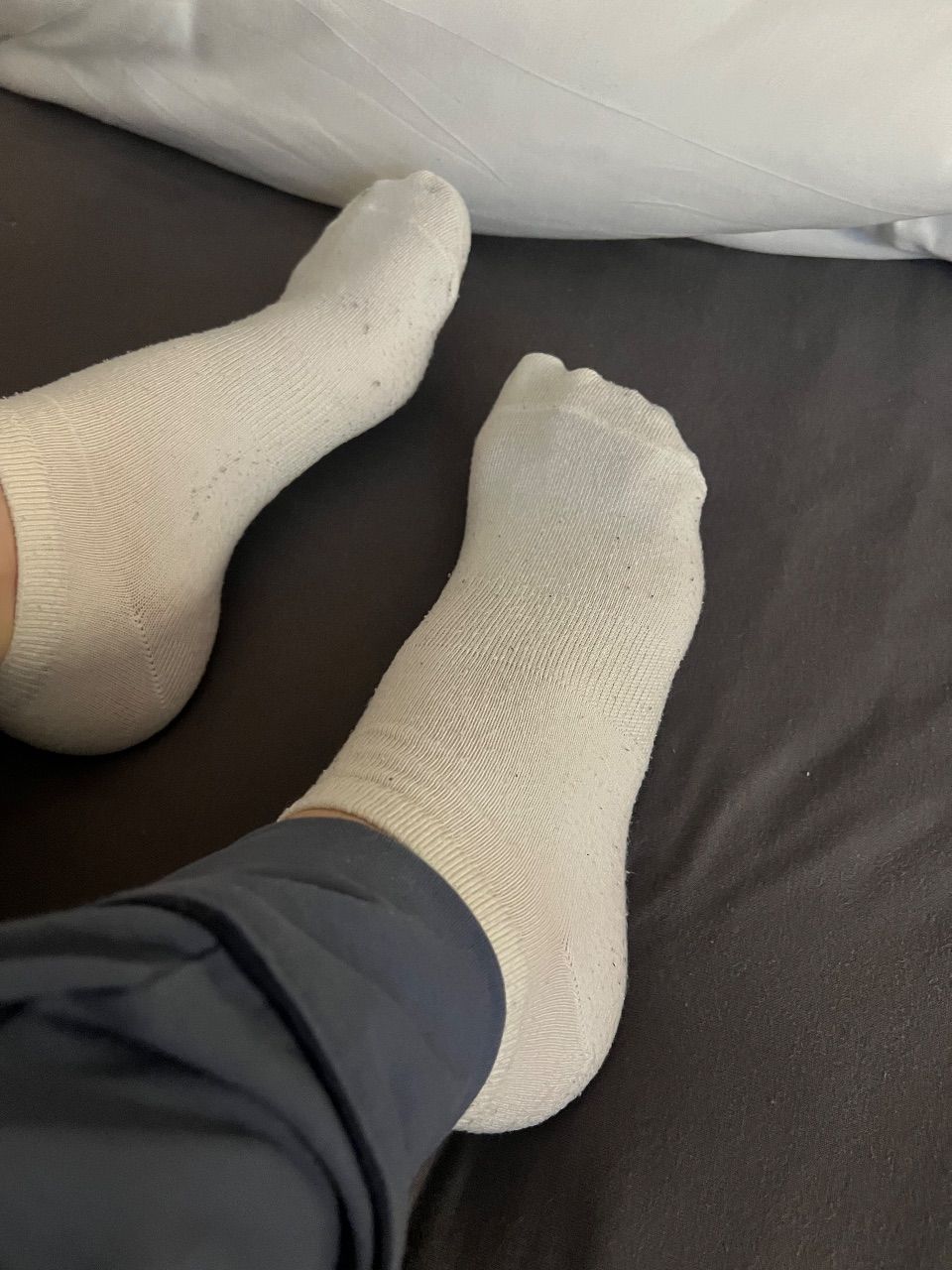 Getragene Socken 