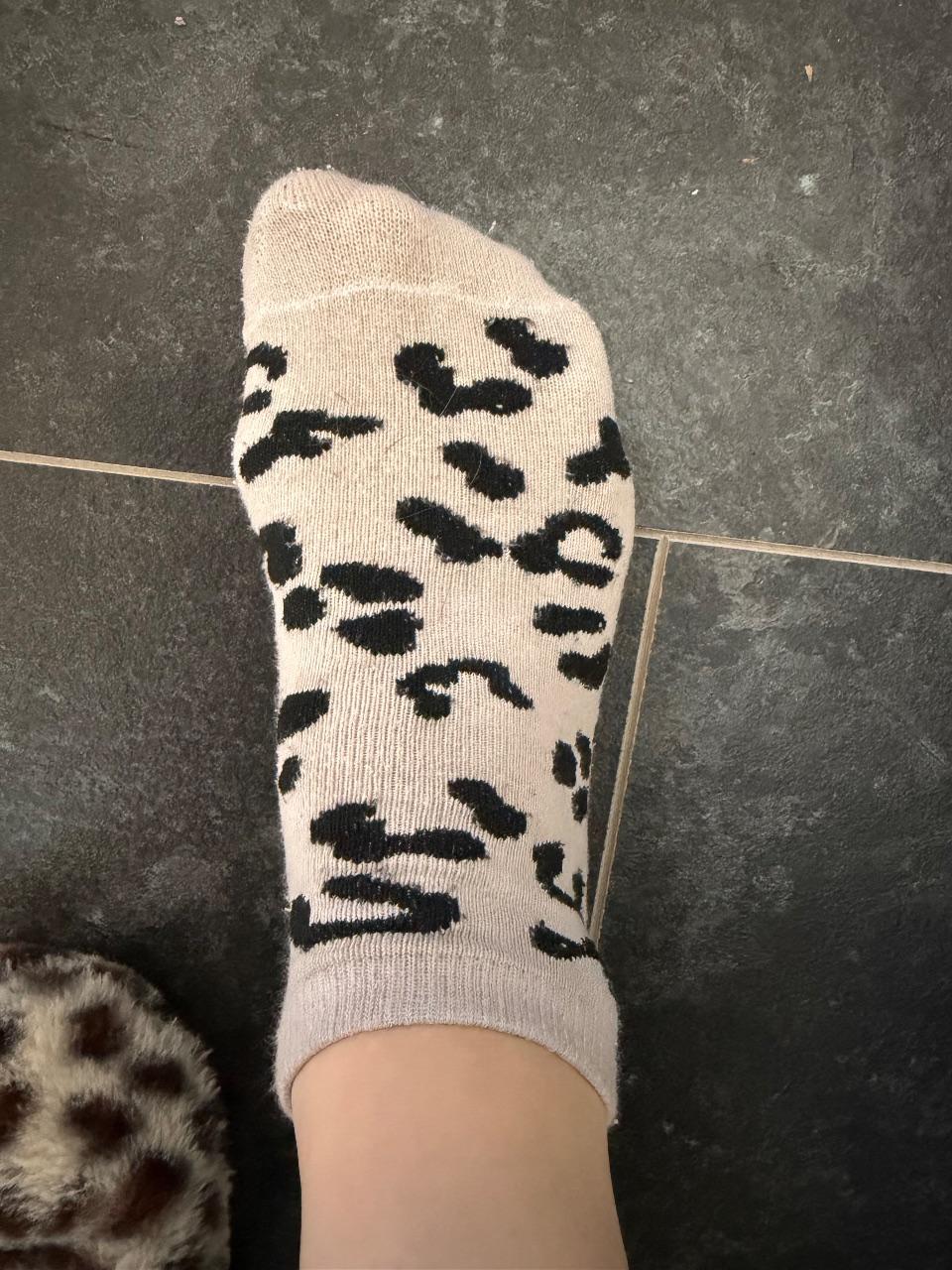 Socken leo Muster