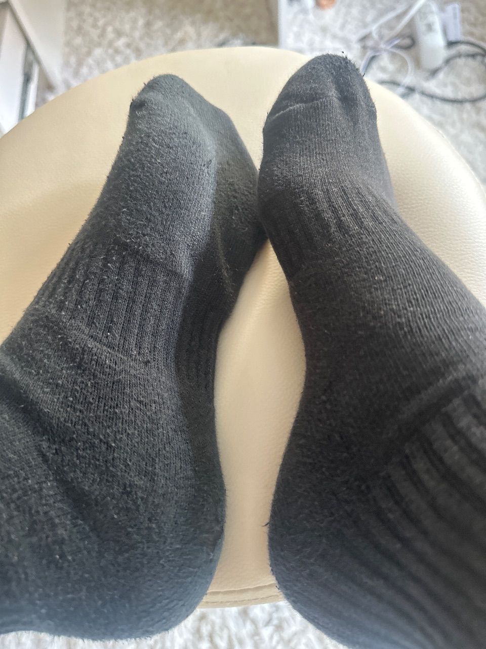 Getragene socken / oder fußbilder Size S