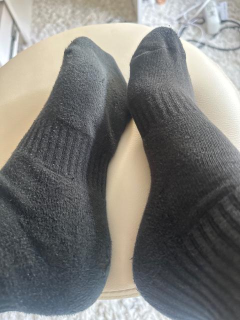 Getragene socken / oder fußbilder Size S