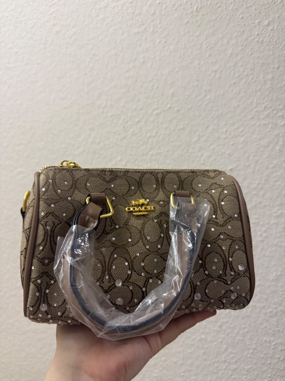 Glitzer Tasche 