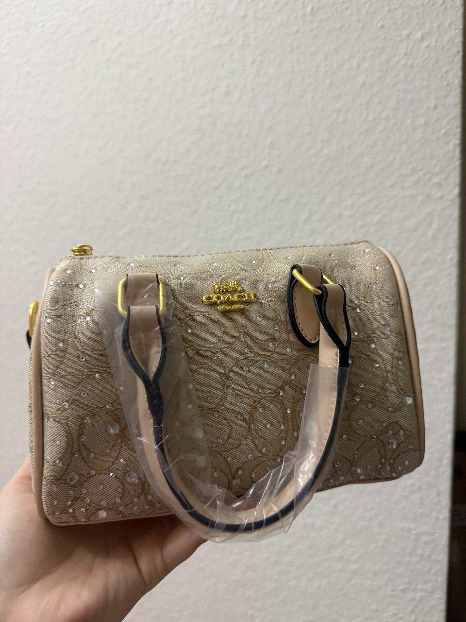 Schöne Glitzer Tasche