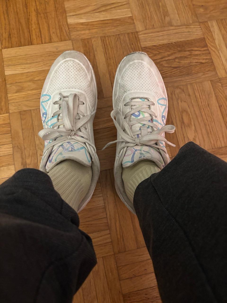 Getragene Sketchers