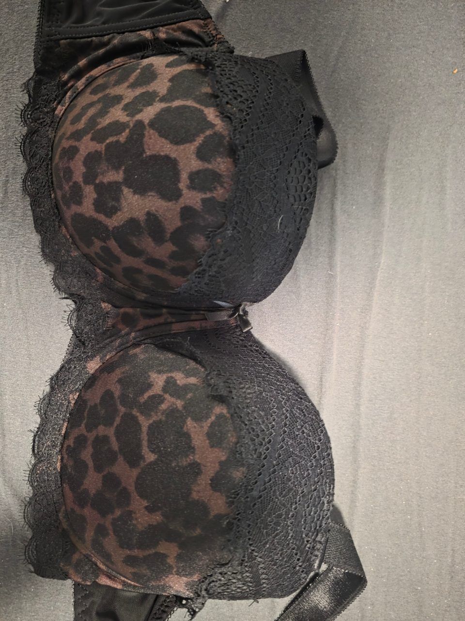 Ohne Marke Leoparden BH Size XL
