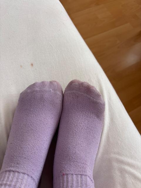 Getragene Socken Size S