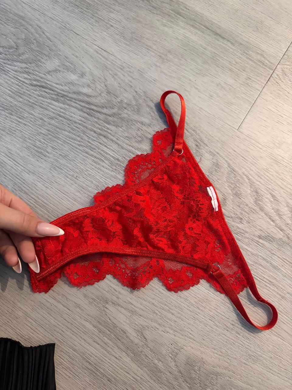 Viktoria secret Getragen red Tanga  Size S