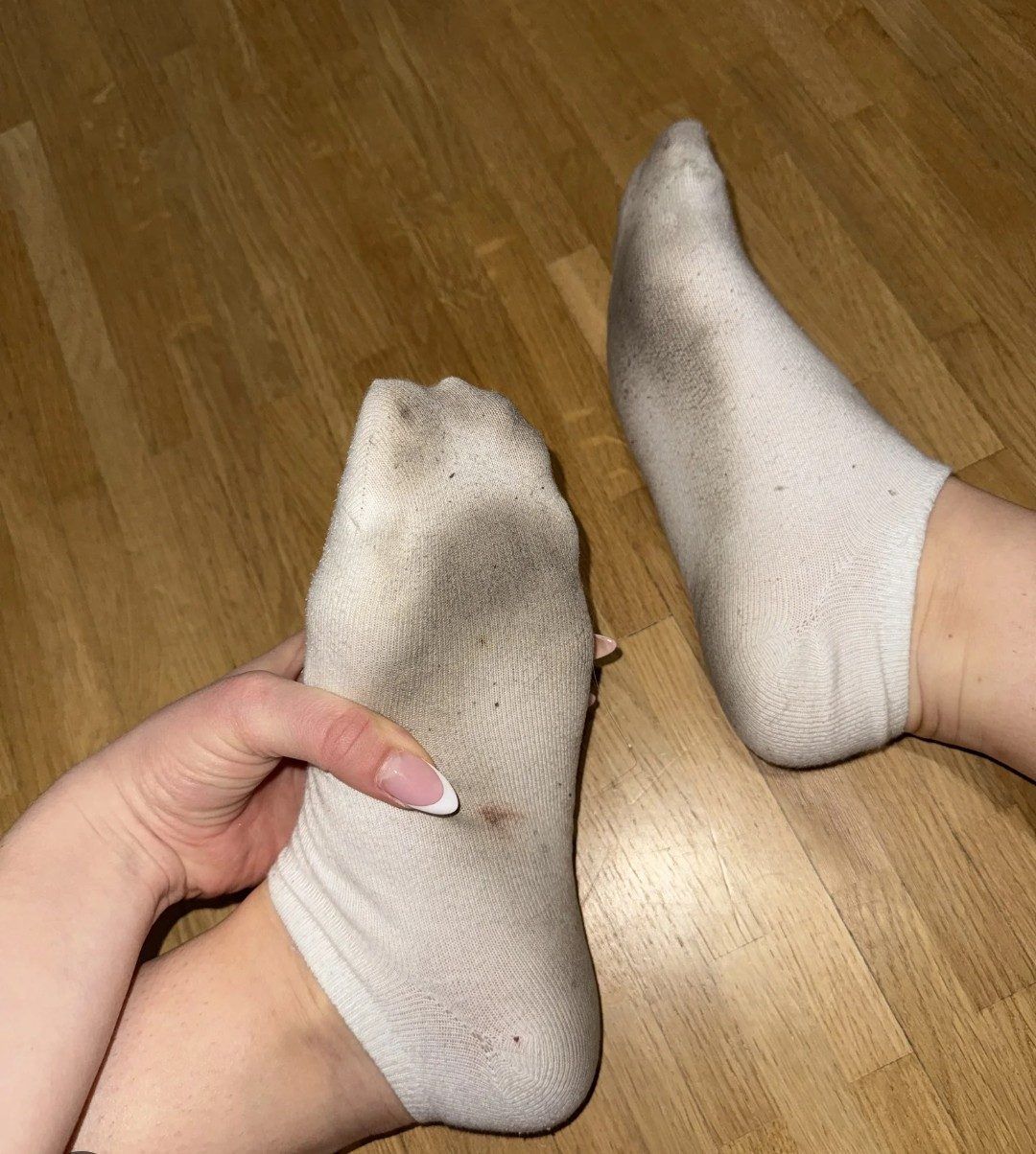 weiße Socken 