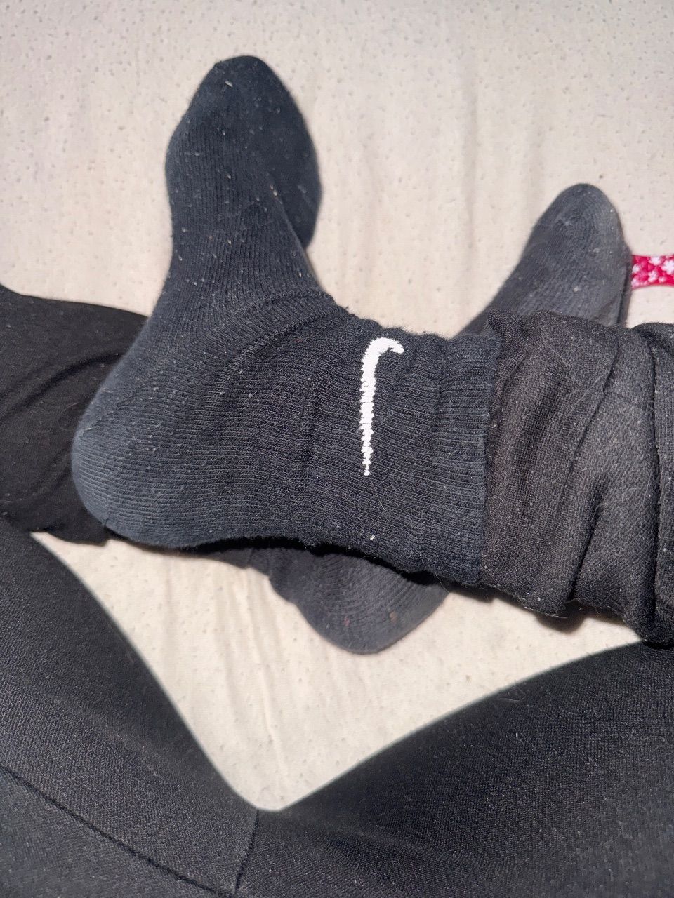 Nike Socken Schwarz Size S