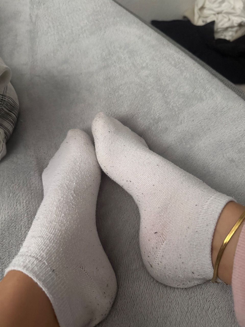 No Name dreckige getragene socken 