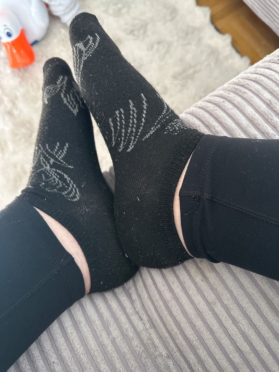 Schwarze Socken  Size S